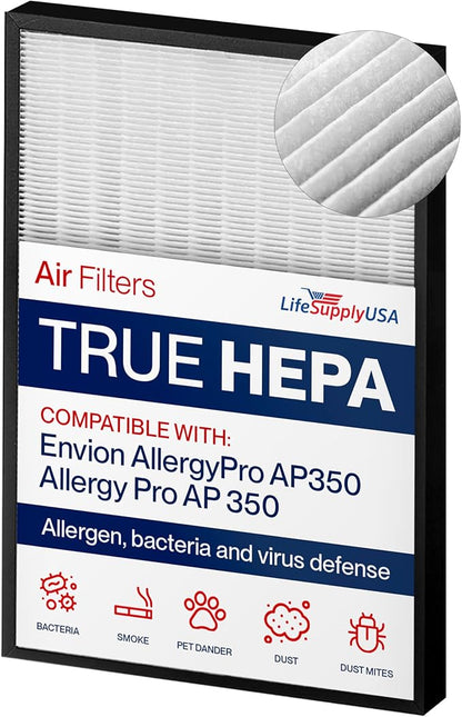 AP350 True HEPA Filter Replacement Compatible by LifeSupplyUSA