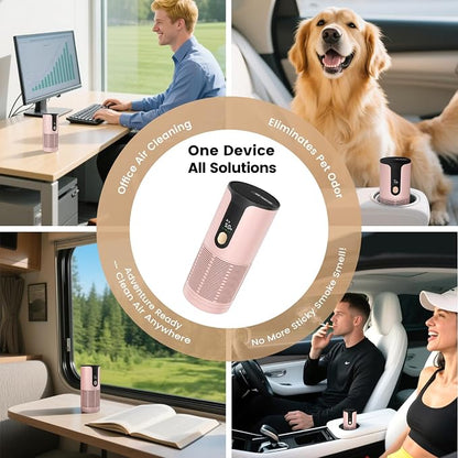 Portable Car Air Purifier-True HEPA Mini Air Purifier - Image 6