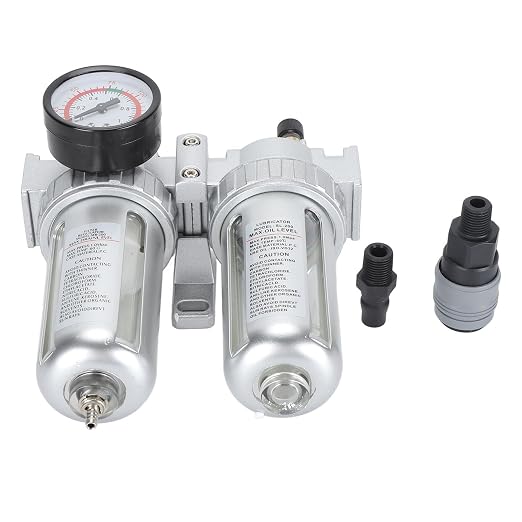 Air Filter Pressure Regulator 1/4 Inch, Compressed Air Line Filter - Image 9