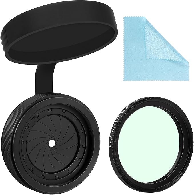 Adjustable Iris Aperture Diaphragm Filter Pack M30 to M37 Iris Aperture by FotoAene