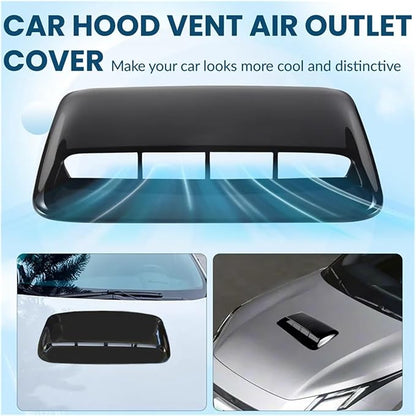 Car Universal Hood Vent Air Outlet Cover Compatible - Image 2