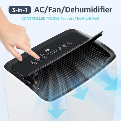​Portable Air Conditioners, 12000 BTU Powerful AC Unit Cools 550 Sq.Ft Spaces - Image 4
