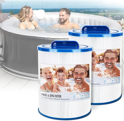 2 Pack SPA Filter Cartridge 6CH-502 Compatible by Tomanic