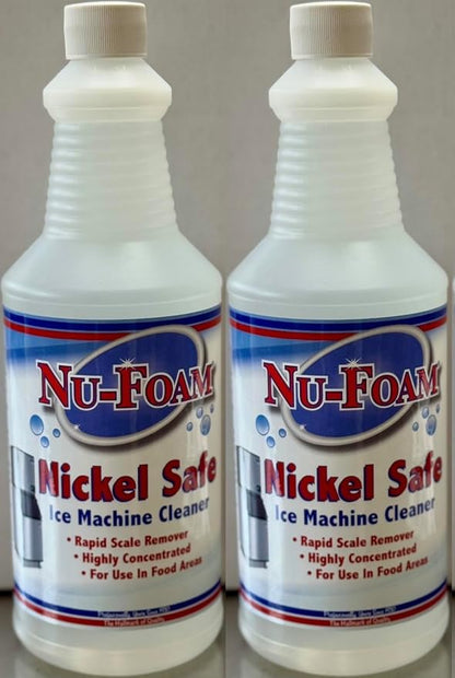 Nu-Foam Ice Machine Cleaner and Descaler, 32 fl oz, Nickel Safe, Compatible by Nu-Foam