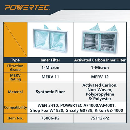 POWERTEC Inner & Outer Air Filters - Image 7