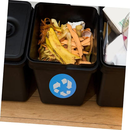 NUOBESTY 12pcs Adhesive Waste Sorting Stickers - Image 7