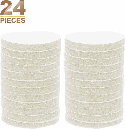 HARFINGTON 24pcs Scrubber Scouring Pads 450 Grits 4 Inch Drill Power Brush Hoop - Image 3