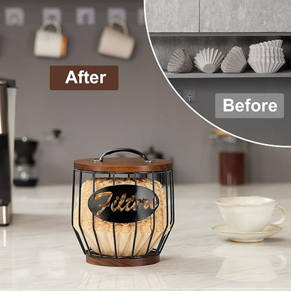 Yangbaga 8-12 Cup Coffee Filters Holder - Image 6