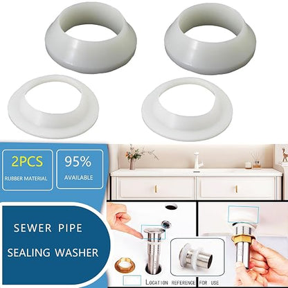 2PCS 56mm Flat Silicone Sealing Gaskets - Image 3