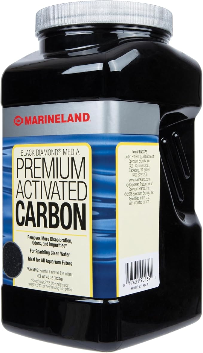 Marineland Black Diamond Premium Activated Carbon, Filter Media by Marineland
