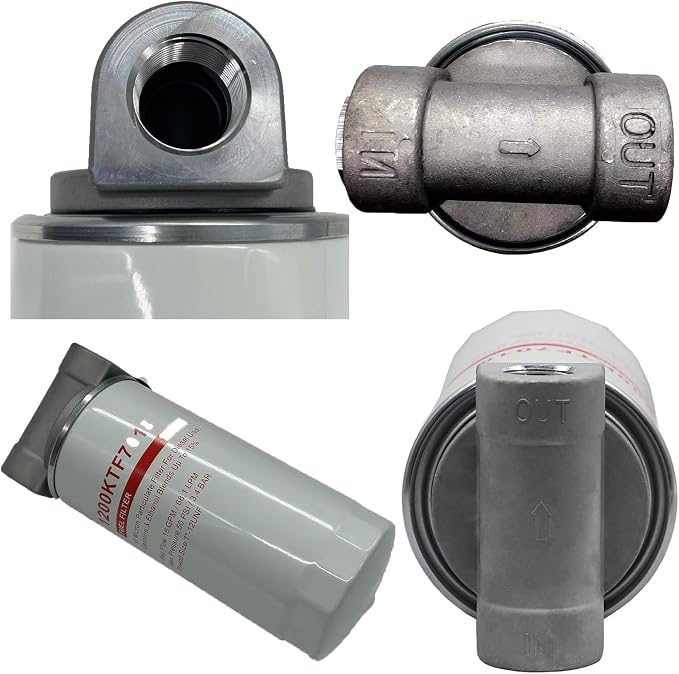 1200KTF7018 Fuel Filter 10 Micron 3/4" 18GPM 50PSI 10Micron Fuel Filtration - Image 7