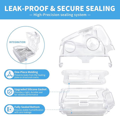 Replacement Water Chamber for ResMed AirSense 10, 380ml Water Tub - Image 4