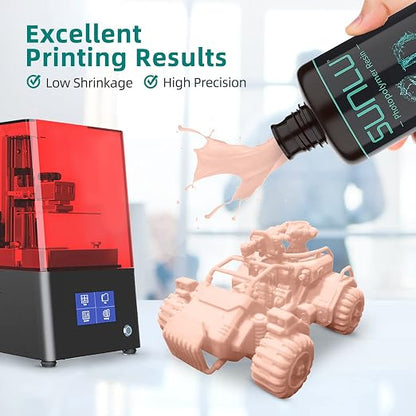SUNLU 3D Printer Resin 1kg, Fast Curing Standard 3D Resin - Image 6