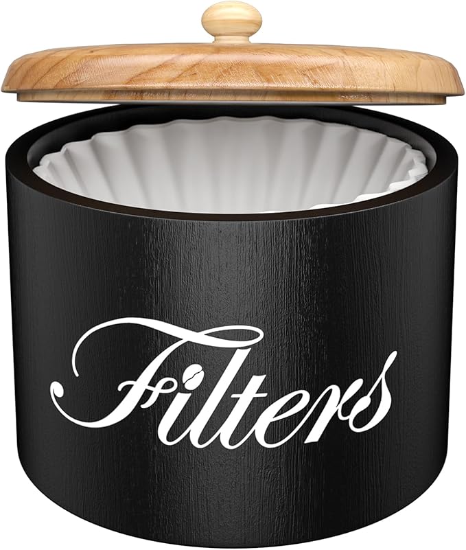 Wooden Coffee Filter Holder by CORTNK