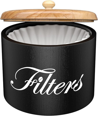 Wooden Coffee Filter Holder by CORTNK