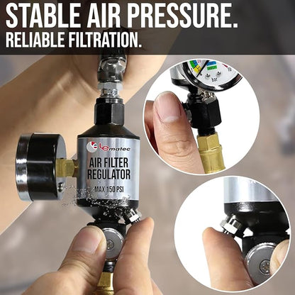 LE LEMATEC Spray Gun Regulator - Image 9