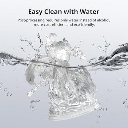 ANYCUBIC Water Washable 3D Printer Resin, 405nm High Precision UV-Curing 3D - Image 2