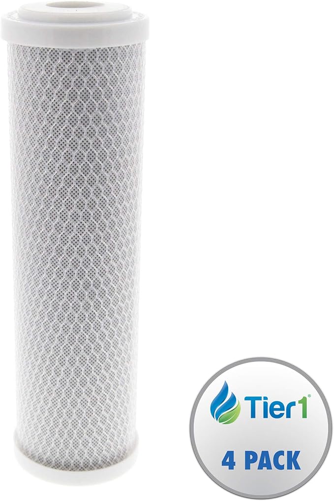 Tier1 10 Micron 10 Inch x 2.5 Inch | 4-Pack Whole House Carbon Block Water - Image 2