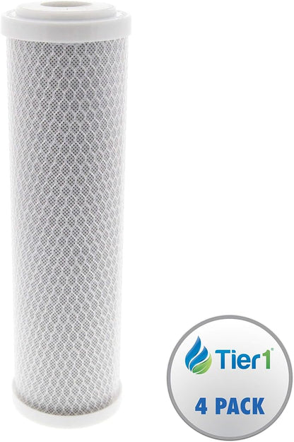 Tier1 10 Micron 10 Inch x 2.5 Inch | 4-Pack Whole House Carbon Block Water - Image 2