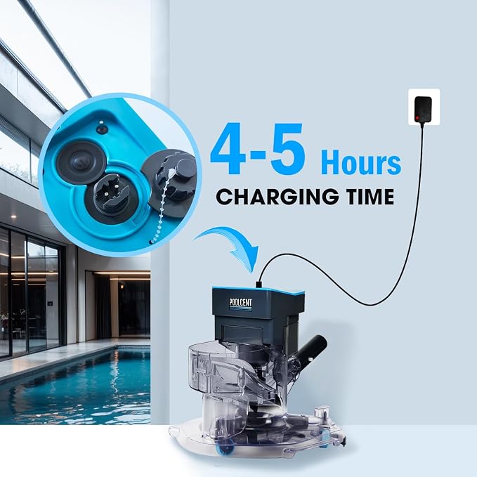 Cordless Rechargeable Pool Leaf Vacuum, Ultra Strong Suction, 3 in 1 Cleaning - Image 7