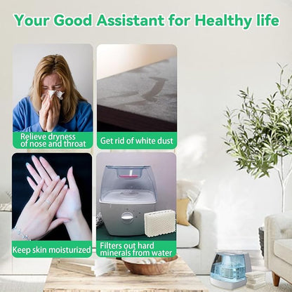 kakofaci 4 Pack WF813 Humidifier Filters Replacement Compatible - Image 6