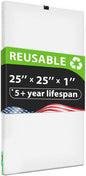 Reair 25x25x1 Air filter, Washable and Reusable Air Filter 25x25x1 by Reair