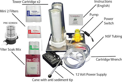 Fermtech Mini 2 Electric Sediment Filter Starter Kit - Image 2