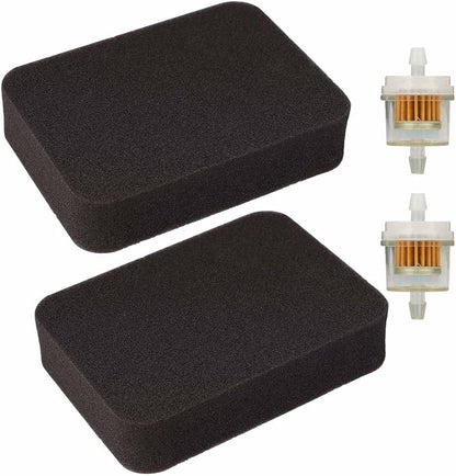 2 Pack 17211-899-000 Air Filter, Compatible by DUCTAIL