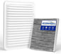 Cabin & Engine Air Filter Kit Fits L4-2.7L Tacoma 2005-2023 by E-LONGWELL