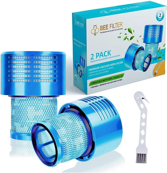 Dyson V10 Filter, Dyson-V10 Absolute, V10 Allergy, Dyson-V10 Animal, V10 by PremiumVacuumFilterBagsReplacement
