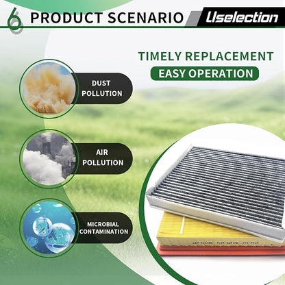 Cabin Engine Air Filter W/Activated Carbon Kit - Image 7