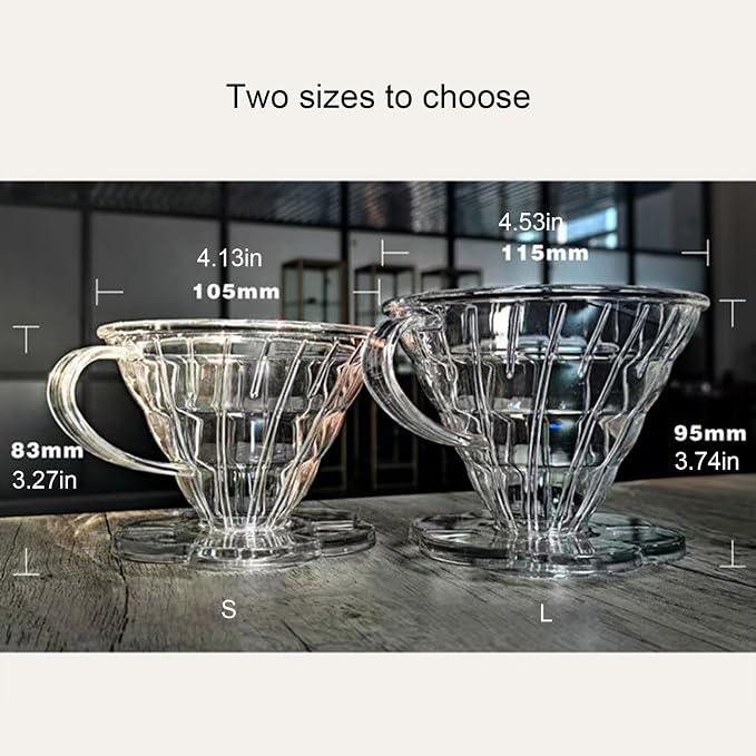 Coffee Filter Cup Dripper Cone for Home Kitchens Slow Brewed Maker - Image 5