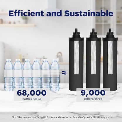 Membrane Solutions UV Countertop Gravity Water Filtration System Replacement - Image 3