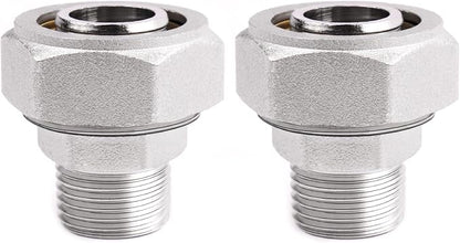 Straight Air Piping Fittings, 3/4"Piping x 3/4"Male NPT Threads Adapter Fittings by HKATOPS