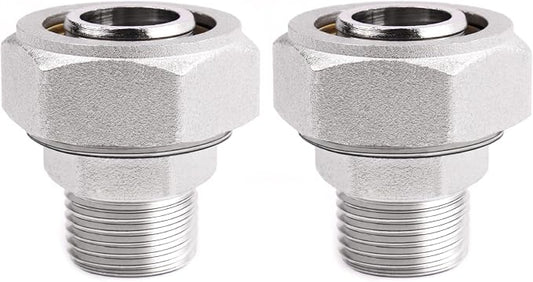 Straight Air Piping Fittings, 3/4"Piping x 3/4"Male NPT Threads Adapter Fittings by HKATOPS