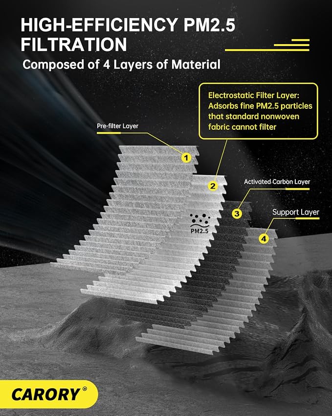 Cabin Air Filter w/Activated Carbon - Image 4