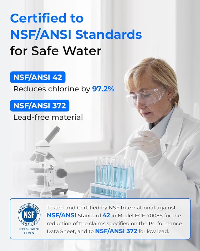 Waterdrop NSF 42 Certified Water Filter, Replacement - Image 3