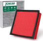 Cabin Engine Air Filter Kit CF10285, CA10741 Fit by Makeyourlifeeasier