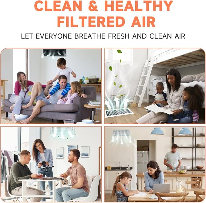 Carbon Filter 12 Pack 4" x 12" Activated Charcoal Air Vent Filters Premium - Image 7