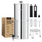 IceJoy 0.01μm Ultra-Filtration Gravity Water Filter System, 2.25G Stainless by IceJoy