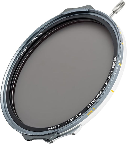 NiSi JetMag Pro 1-5 Stops True Color Variable ND 82MAG Magnetic Filter by NiSiOpticsUSA