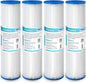 Membrane Solutions 5 Micron Pleated Polyester Sediment Water Filter 10"x2.5" by MembraneSolutions