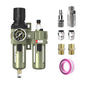 NPT 3/8" Air Regulator with Gauge, Air Compressor Water Separator with by Unknown