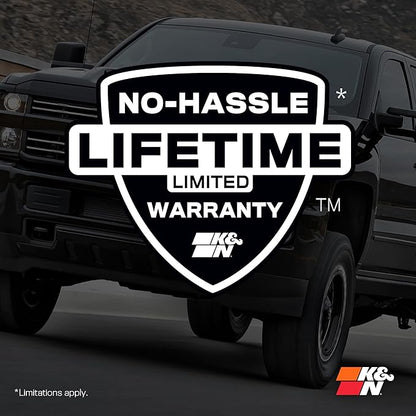 K&N Performance Diesel High-Flow Lifetime Engine Air Filter: Increase Power & - Image 7