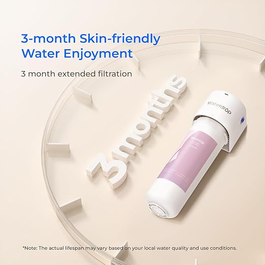 Waterdrop BFU2 Water Filter for Bathroom for Face Care, Scale in Water - Image 8