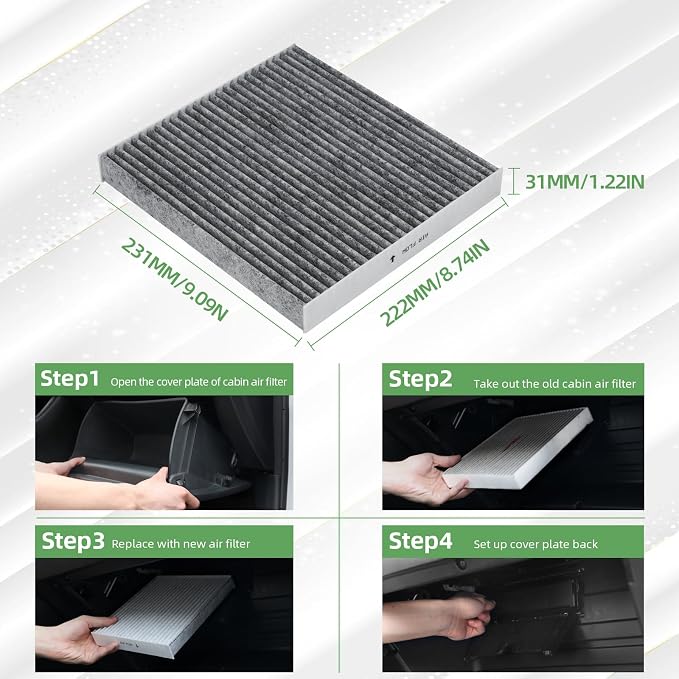 CF10134 Cabin Air Filter With Activated Carbon Replacement - Image 6