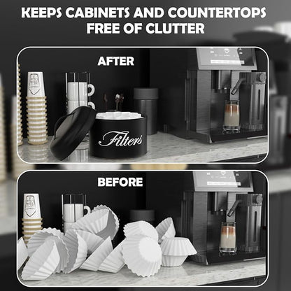 Black Basket Coffee Filter Holder - Image 5