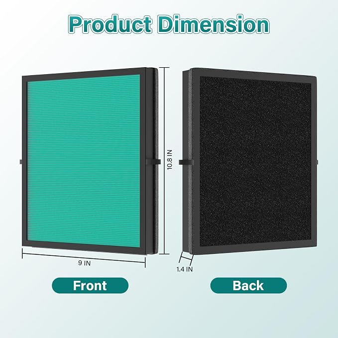 2 Pack MK04 Air Filter Replacement - Image 6