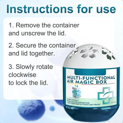 Indoor Air Purification Dust Removal Magic Box, Automatic Dust Collection Air - Image 5
