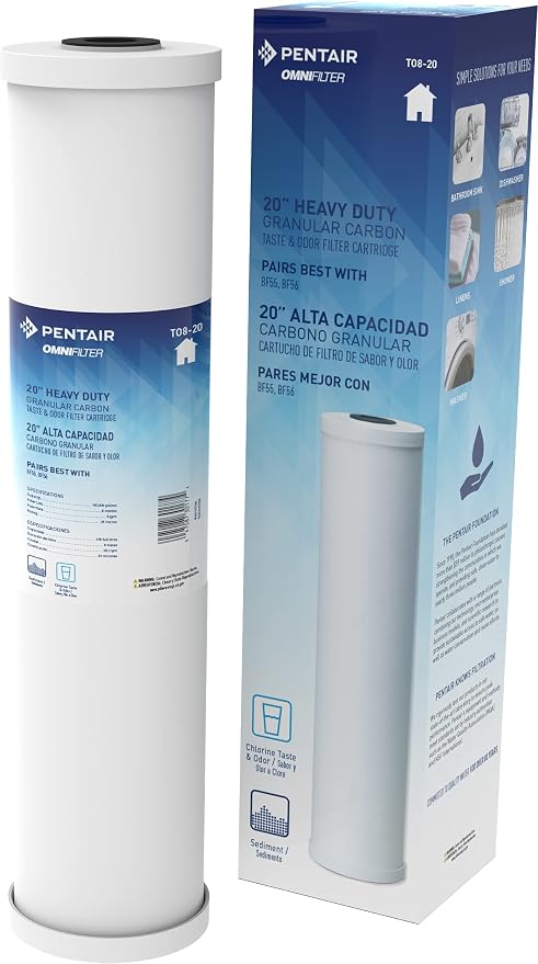 Pentair OMNIFilter TO8-20 Carbon Water Filter, 25 Micron by PentairOmniFilter